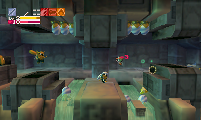Illustration for article titled Enjoy A Ton Of Tiny, Cute Screens from Cave Story 3D